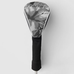 abstrakte Schwarz-Weiß-Moderne   Golf Headcover