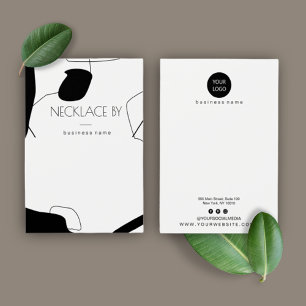 Abstrakte Schwarz/Weiß-Netzwerkkarte