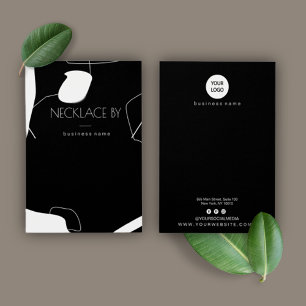 Abstrakte Schwarz/Weiß-Netzwerkkarte