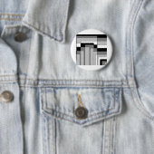 Abstrakte Schwarz-Weiß-Rechtecke Button (Beispiel)