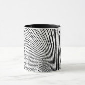 Abstrakte Schwarz-weiße Kaffee-Tasse Tasse (Zentrum)