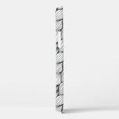 Abstrakte schwarze Linien Case-Mate iPhone Hülle (Rückseite / Rechts)