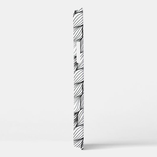 Abstrakte schwarze Linien Case-Mate iPhone Hülle (Rückseite / Rechts)