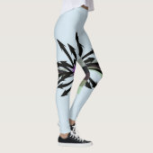 Abstrakte Schwarze Pfeile Leggings (Rechts)
