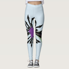 Abstrakte Schwarze Pfeile Leggings