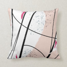 Abstrakte Schwarze Rosa