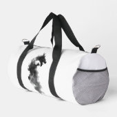 Abstrakte schwarze Tinte Rauch Drache Fantasy-Tasc Duffle Bag (Rechte Ecke)