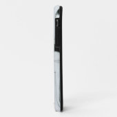 Abstrakte schwarze u. weiße Malerei Case-Mate iPhone Hülle (Hinten/Links)