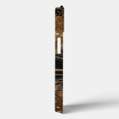 Abstrakte Schwarzmondkunst Case-Mate iPhone Hülle (Rückseite / Rechts)