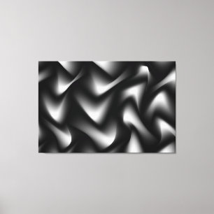 Abstrakte Schwarzweißgalerie Leinwanddruck
