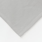 Abstrakte Schwarzweißwelle, Zickzackmuster, Fleecedecke (Ecke)