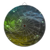 Abstrakte Schwimme Dartscheibe (vorne)