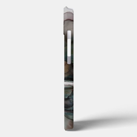 Abstrakte Scifi-Landschaft und Orb Case-Mate iPhone Hülle (Rückseite / Links)