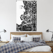 Abstrakte Screeningkunst Leinwanddruck (Insitu (Schlafzimmer))