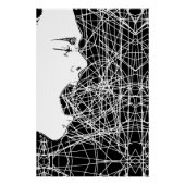 Abstrakte Screeningkunst Poster (Vorderseite)