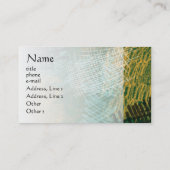 Abstrakte Scripts Visitenkarten Visitenkarte (Rückseite)