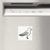 Abstrakte Seagull Magnet (In Situ (Geschirrspüler))