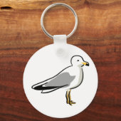 Abstrakte Seagull Schlüsselanhänger (Vorderseite)