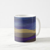 Abstrakte Seascape Fractured Dunes 15 Kaffeetasse (VorderseiteRechts)