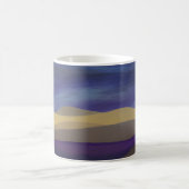 Abstrakte Seascape Fractured Dunes 15 Kaffeetasse (Mittel)