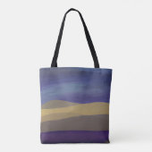 Abstrakte Seascape Fractured Dunes 15 Tasche (Rückseite)