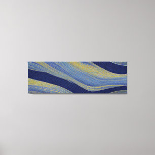 Abstrakte Seascape Fractured Waves 02 Leinwanddruck