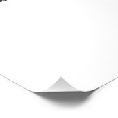 Abstrakte Seascape Fractured Waves 02 Poster (Ecke)