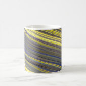 Abstrakte Seascape Fractured Waves 06 Kaffeetasse (Mittel)