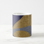 Abstrakte Seascape Fractured Waves 10 Kaffeetasse (Mittel)