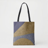 Abstrakte Seascape Fractured Waves 10 Tasche (Vorderseite)