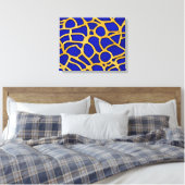 Abstrakte Seascape Fractured Waves 11 Leinwanddruck (Insitu (Schlafzimmer))