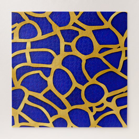 Abstrakte Seascape Fractured Waves 11 Puzzle (Vertikal)