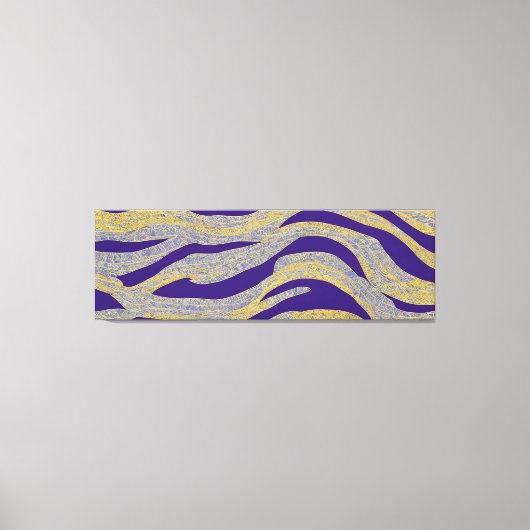 Abstrakte Seascape Fractured Waves 13 Leinwanddruck (Vorderseite)