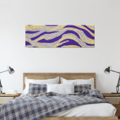 Abstrakte Seascape Fractured Waves 13 Leinwanddruck (Insitu (Schlafzimmer))