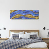 Abstrakte Seascape Fractured Waves 14 Leinwanddruck (Insitu (Schlafzimmer))