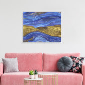 Abstrakte Seascape Fractured Waves 14 Leinwanddruck (Insitu (Wohnzimmer))