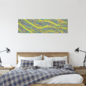 Abstrakte Seascape Fractured Waves 16 Leinwanddruck (Insitu (Schlafzimmer))