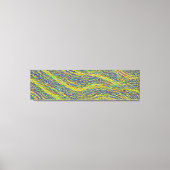 Abstrakte Seascape Fractured Waves 16 Leinwanddruck (Vorderseite)