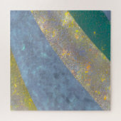 Abstrakte Seascape Fractured Waves 16 Puzzle (Horizontal)