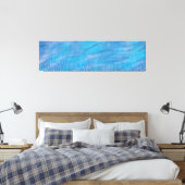 Abstrakte Seascape Fractured Waves 21 Leinwanddruck (Insitu (Schlafzimmer))