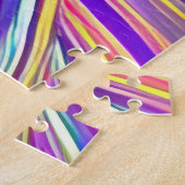 Abstrakte Seascape Fractured Waves 24 Puzzle (Seite)