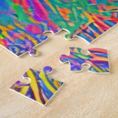 Abstrakte Seascape Fractured Waves 27 Puzzle (Seite)