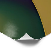 Abstrakte Seascape Fractured Waves 30 Poster (Ecke)
