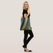 Abstrakte Seascape Fractured Waves 30 Tasche (Am Model)