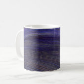 Abstrakte Seascape Fractured Waves 31 Kaffeetasse (Vorderseite Links)