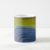 Abstrakte Seascape Fractured Waves 34 Kaffeetasse (Mittel)