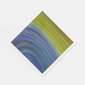 Abstrakte Seascape Fractured Waves 34 Serviette (Ecke)