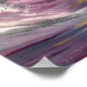 Abstrakte Seascape Poster (Ecke)