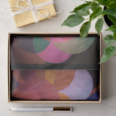 Abstrakte Seidenpapier-Schwarz-Ordnung Seidenpapier (Geschenk)