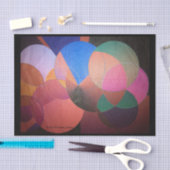 Abstrakte Seidenpapier-Schwarz-Ordnung Seidenpapier (Handwerk)